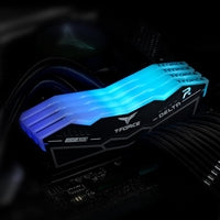 TEAMGROUP T-Force RGB FF3D564G6000HC38ADC01 64GB (2x32GB) System Memory, 6000MHz, DDR5 Kit, Black TEAMGROUP T-Force RGB FF3D564G6000HC38ADC01 64GB (2x32GB) System Memory, 6000MHz, DDR5 Kit, Black
